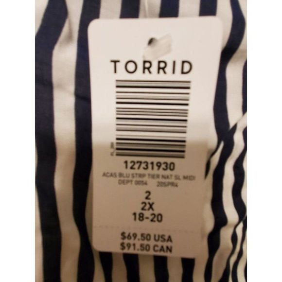 Torrid plus size midi dress - Picture 3 of 3